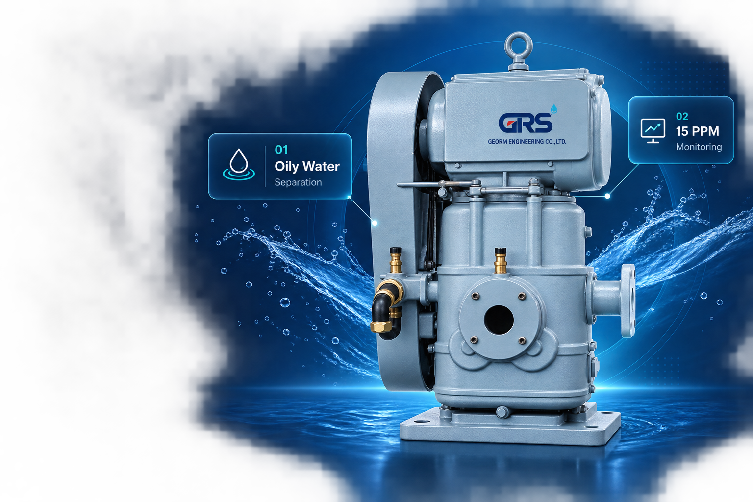 GRS Oily Water Separator and 15 PPM Oil Monitoring System