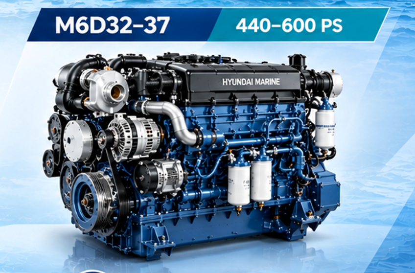 Hyundai Marine M6D32 to M6D37 Series